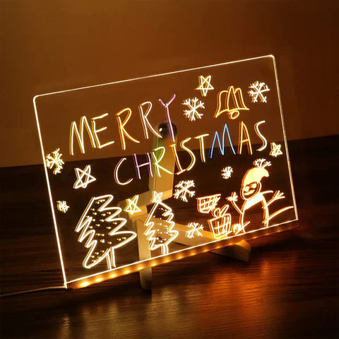 LED Note Board with Stand
