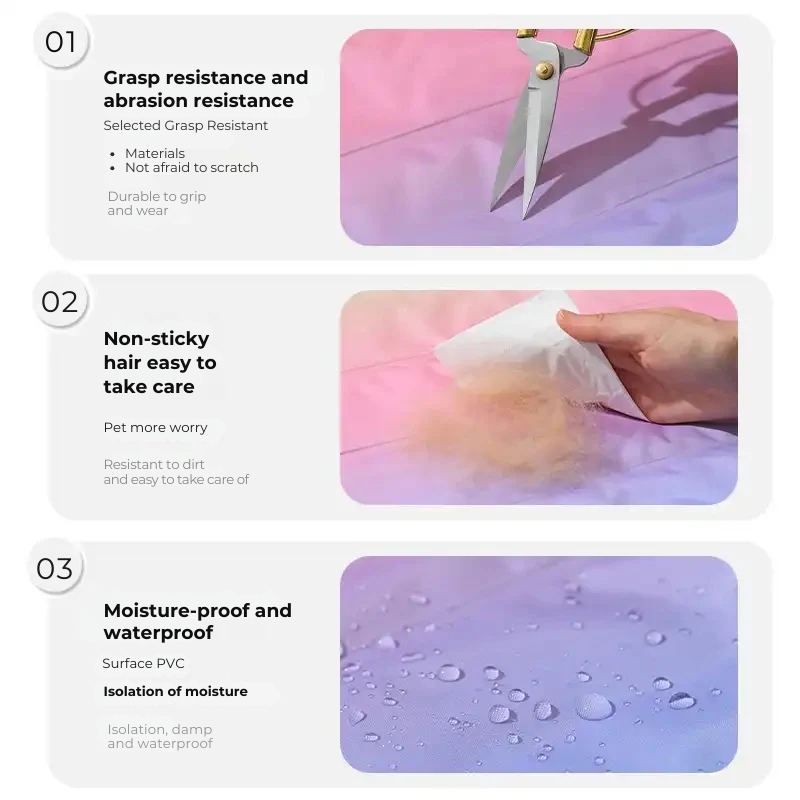 Summer Rainbow Cooling Bed with Ice Crystal Gel