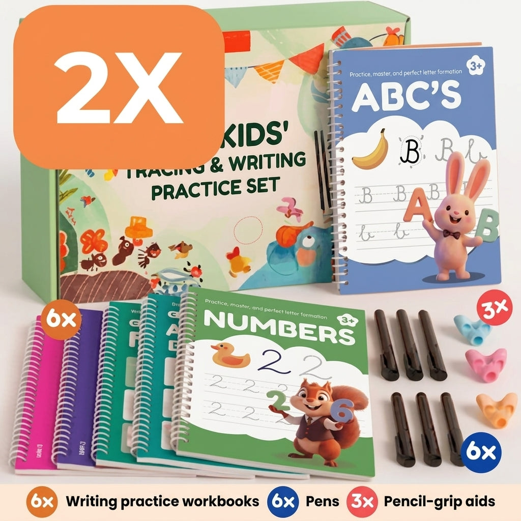 Reusable Writing and Learning Kit for Kids