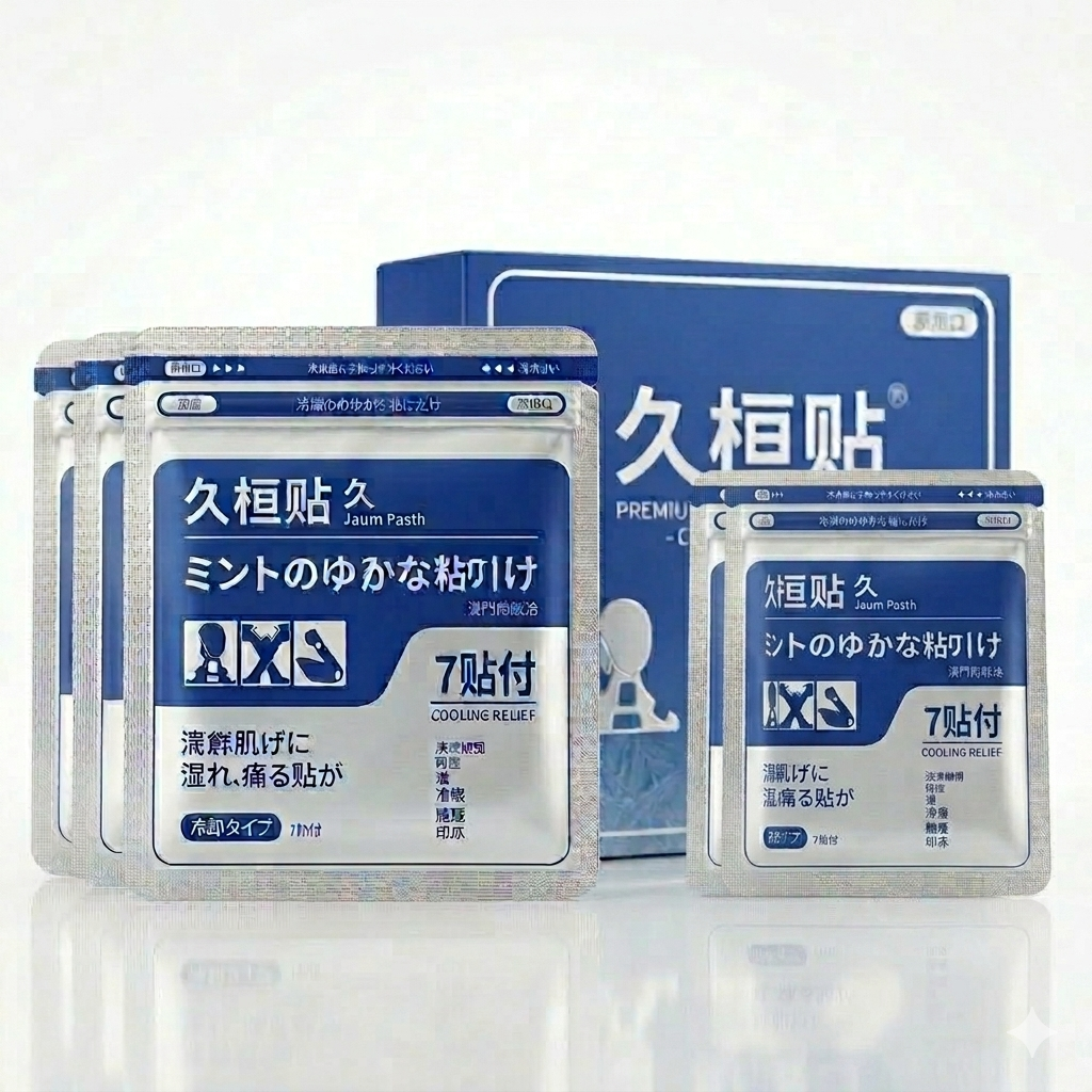 Japanese Pain Relief Patch — Advanced Comfort For Muscles & Joints