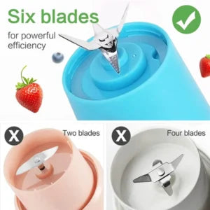 USB rechargeable home mini juicer cup
