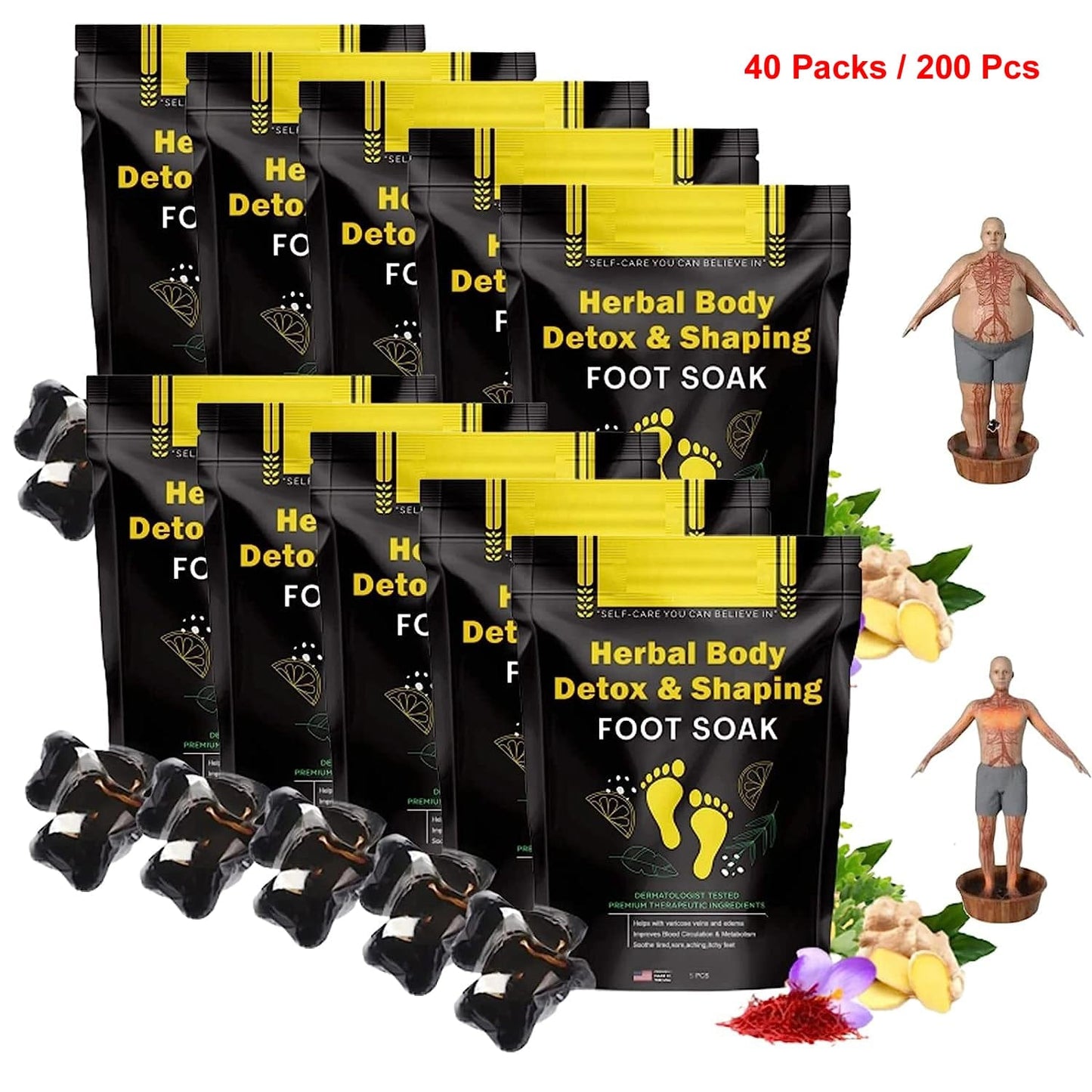Herbal Detox & Shaping Cleansing Foot Soak Beads