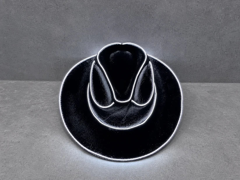 Light-Up LED Cowboy Hat – 8 Neon Colors