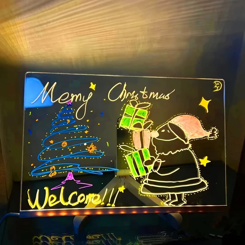 LED Note Board with Stand