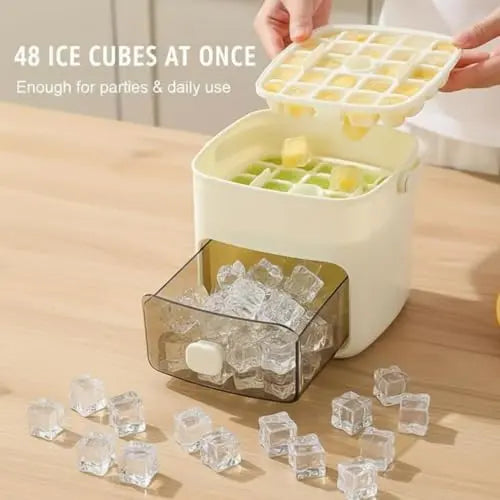 IceBin™ — 48 Cube Ice Maker with Easy Press Lid