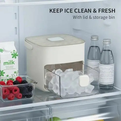 IceBin™ — 48 Cube Ice Maker with Easy Press Lid