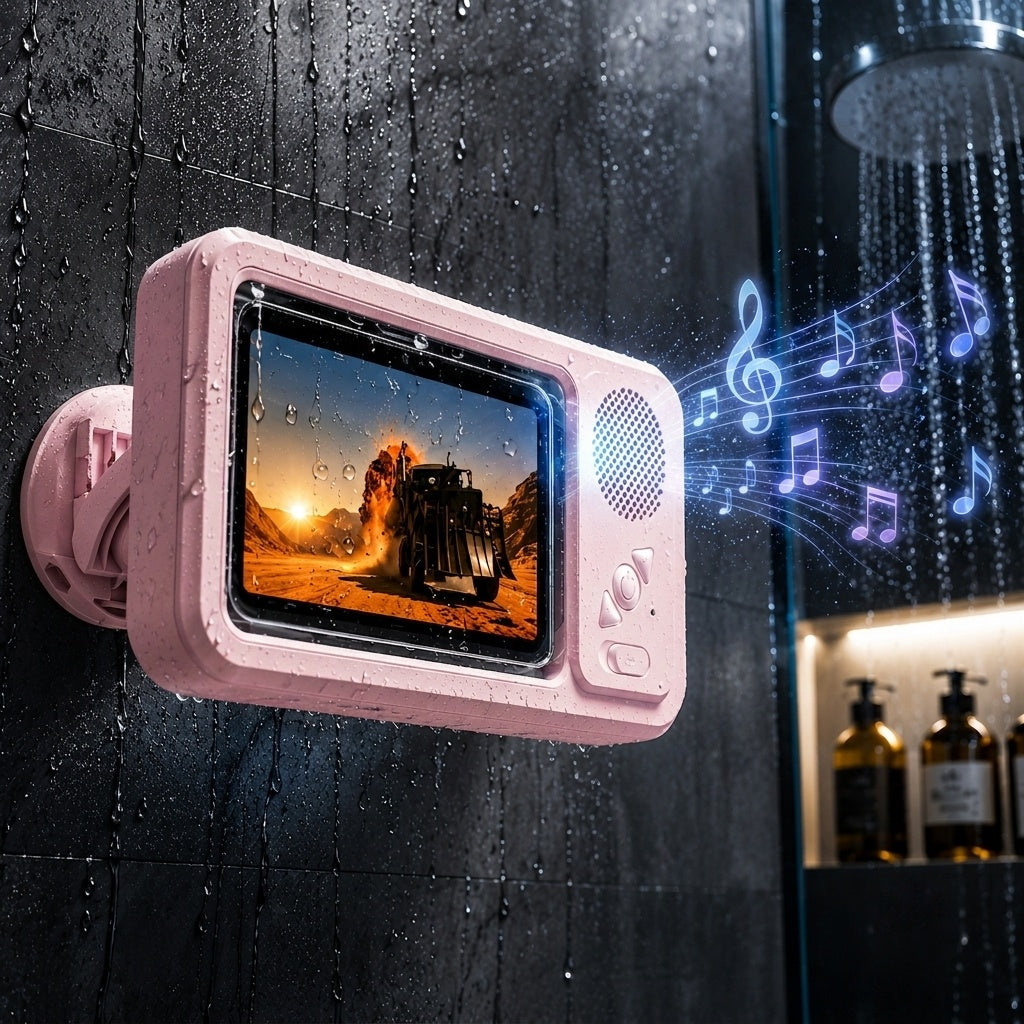 AquaSound™ — Your Shower, Now a Personal Cinema