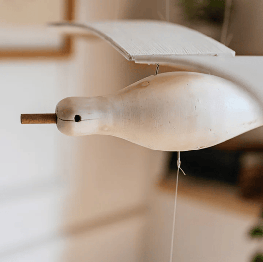 Handmade Wooden Hanging Seagull