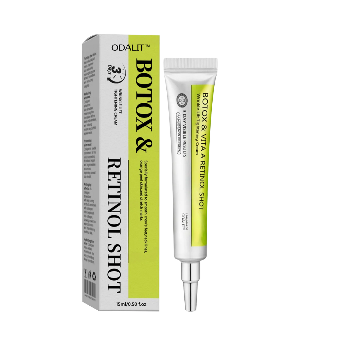 Botox & Retinol Shot - Remove Wrinkles, Sagging Jowls & Puffy Eyes