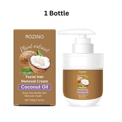 🥥 Coconut Hair Removal Cream – Smooth, Painless & Hydrating