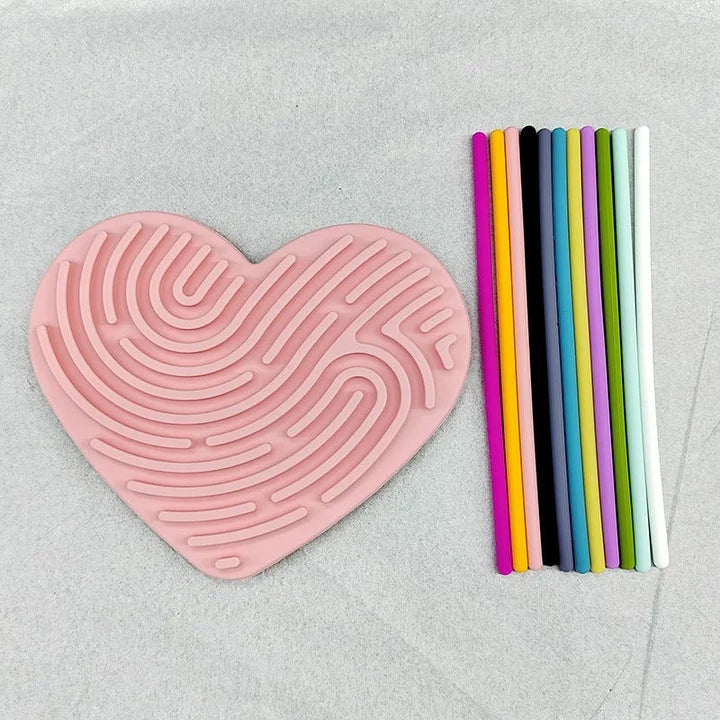 Colorful Sensory Maze Board