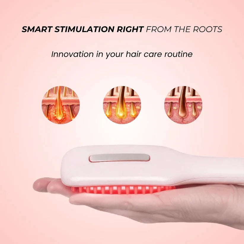 GlowUp™ — LED Hair Growth Stimulating Brush