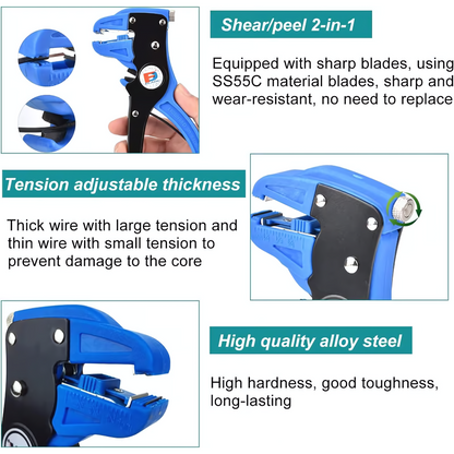 2-in-1 Cable Stripper Tool