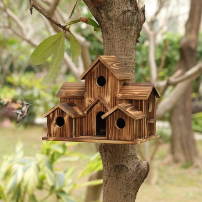 6 Holes Bird House Room
