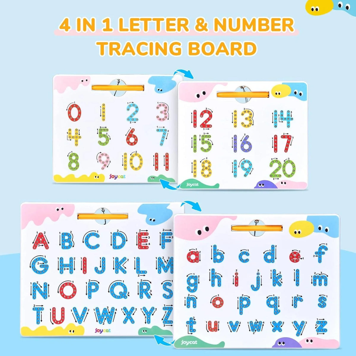 Magnetic Tracing Board | Fun Letter & Number Learning for Kids