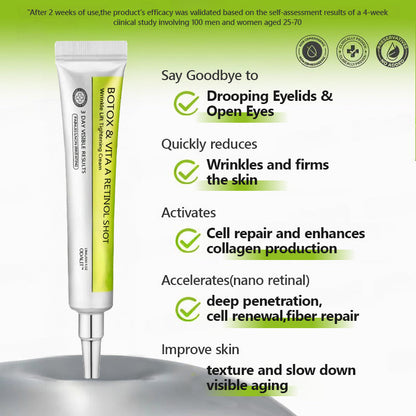 Botox & Retinol Shot - Remove Wrinkles, Sagging Jowls & Puffy Eyes
