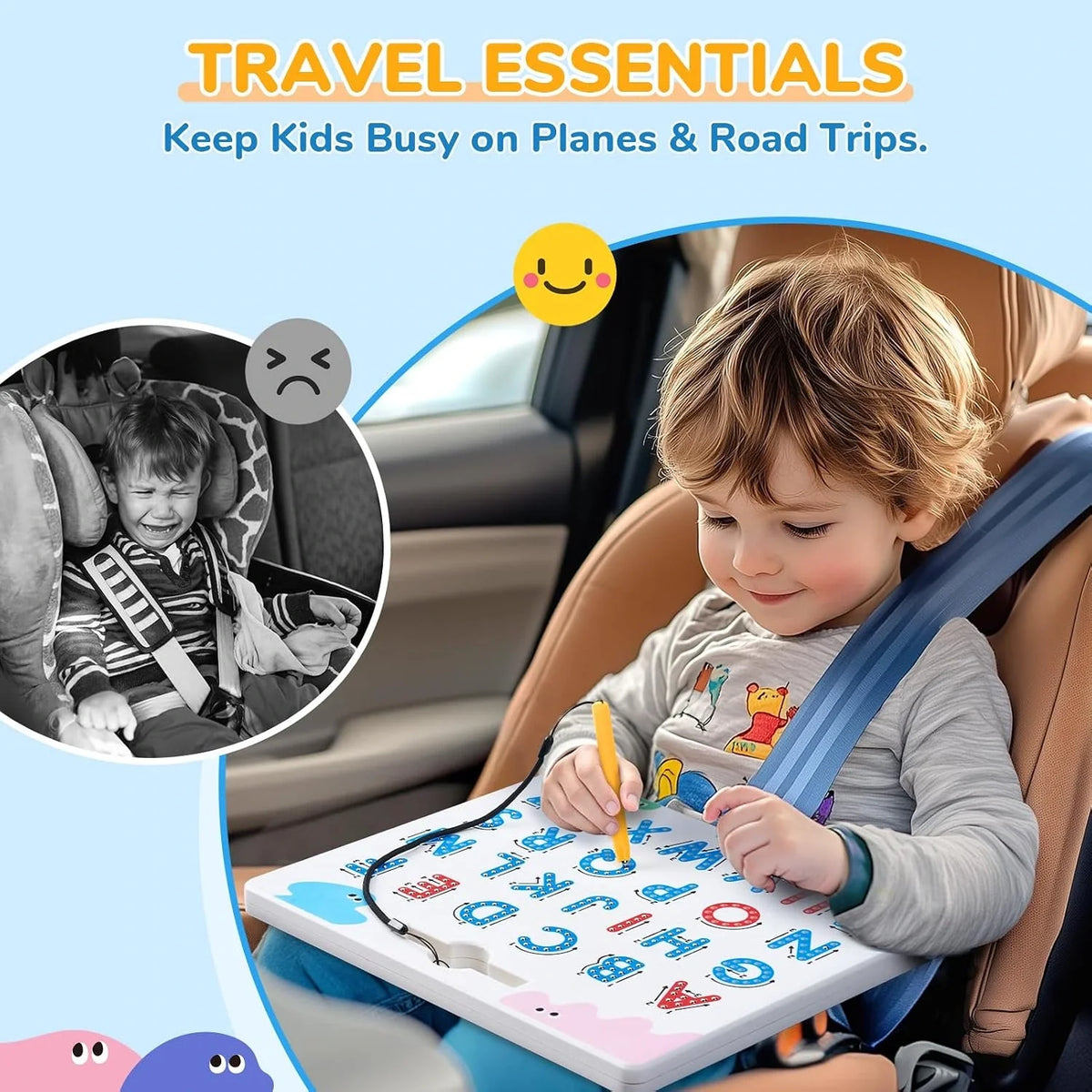 Magnetic Tracing Board | Fun Letter & Number Learning for Kids