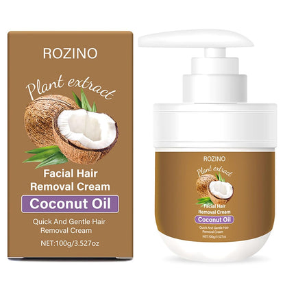 🥥 Coconut Hair Removal Cream – Smooth, Painless & Hydrating