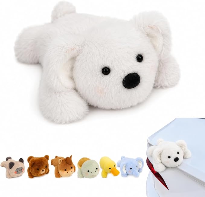 Magnetic Cat Ornament | Cute Car Dashboard & Fridge Decoration