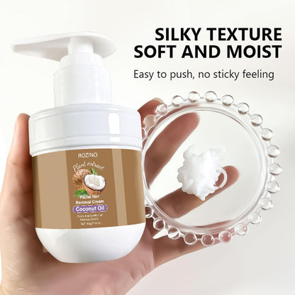 🥥 Coconut Hair Removal Cream – Smooth, Painless & Hydrating