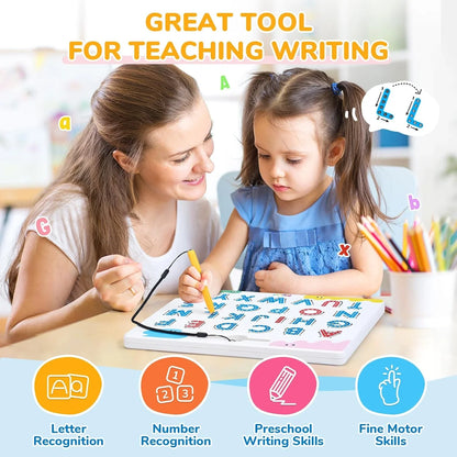 Magnetic Tracing Board | Fun Letter & Number Learning for Kids