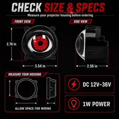 DemonEye™ — Dynamic Modes Eye Headlights