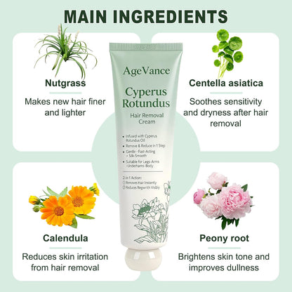 Cyperus Rotundus Hair Removal Cream