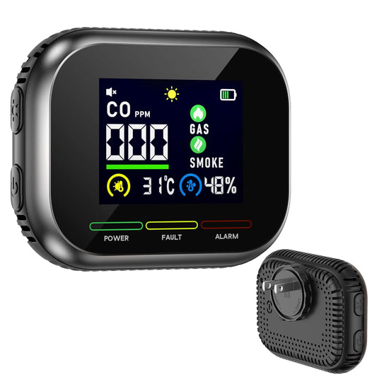 AirGuard™ 6-in-1 Air Quality Monitor | Real-Time Readings on One Screen