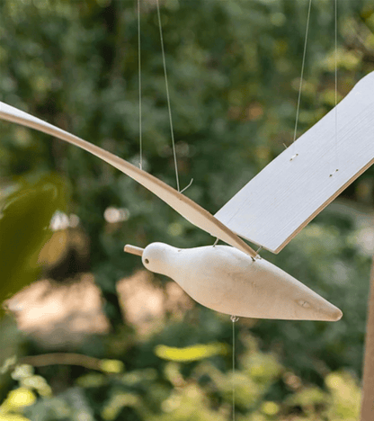Handmade Wooden Hanging Seagull