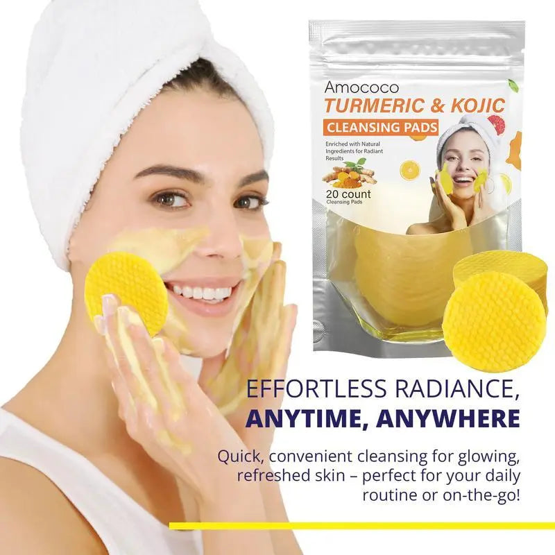 Turmeric & Kojic Acid Deep Cleansing Pads
