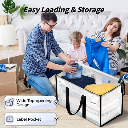 Oversized Clear Storage Bags