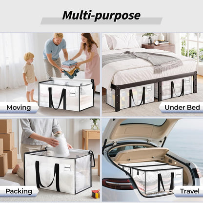 Oversized Clear Storage Bags