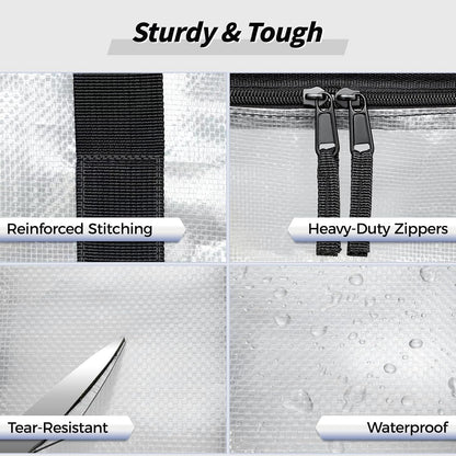 Oversized Clear Storage Bags