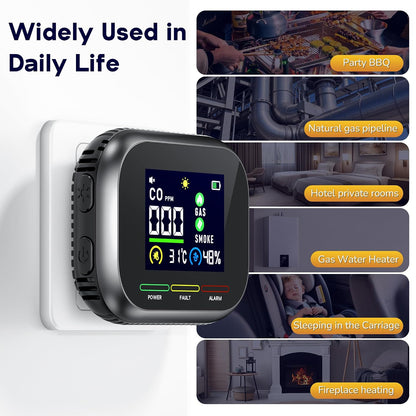 AirGuard™ 6-in-1 Air Quality Monitor | Real-Time Readings on One Screen