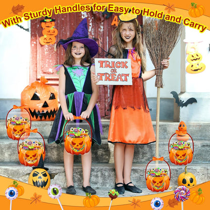 Halloween Treat Bags | Resealable Pumpkin Candy Bags