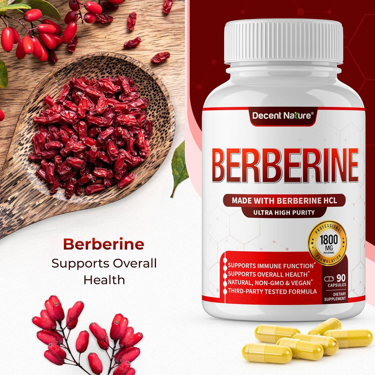 Berberine — 97% Purity, Zero Compromise