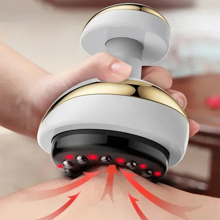 Electric Cupping and Scraping Massager | 2-in-1 Smart Gua Sha & Cupping Therapy Device
