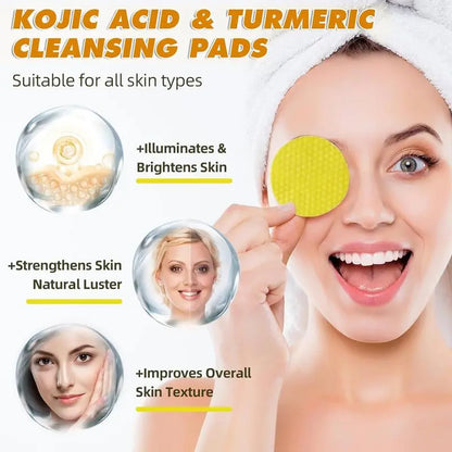 Turmeric & Kojic Acid Deep Cleansing Pads