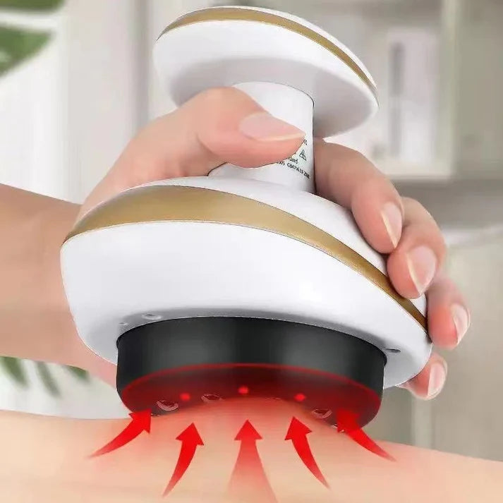 Electric Cupping and Scraping Massager | 2-in-1 Smart Gua Sha & Cupping Therapy Device