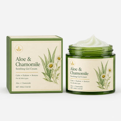 Aloe & Chamomile Soothing Gel-Cream