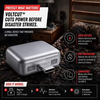 ChargShield™-Safe Charging Adapter (Type C)