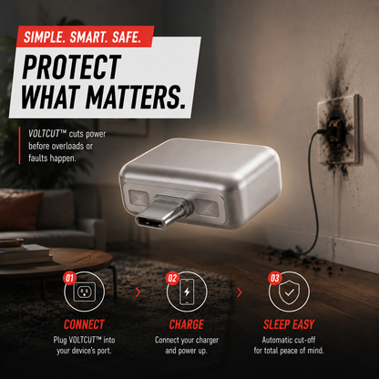 ChargShield™-Safe Charging Adapter (Type C)
