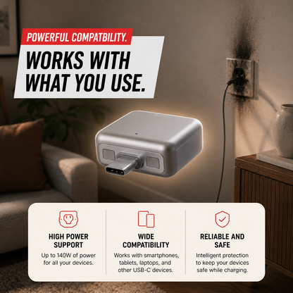 ChargShield™-Safe Charging Adapter (Type C)