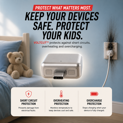ChargShield™-Safe Charging Adapter (Type C)