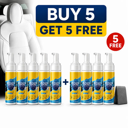 🔥 4-in-1 Multi-Enzyme Foam Cleaner – Deep Clean Car, Kitchen, Bathroom & Sofa