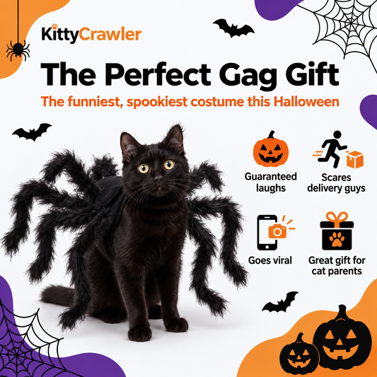 Halloween Cat Spider Costume | Cute, Soft & Adjustable