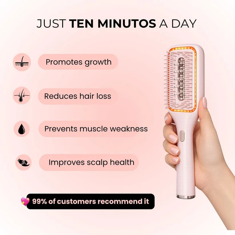 GlowUp™ — LED Hair Growth Stimulating Brush