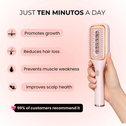 GlowUp™ — LED Hair Growth Stimulating Brush