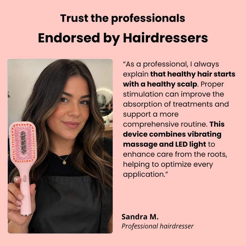 GlowUp™ — LED Hair Growth Stimulating Brush