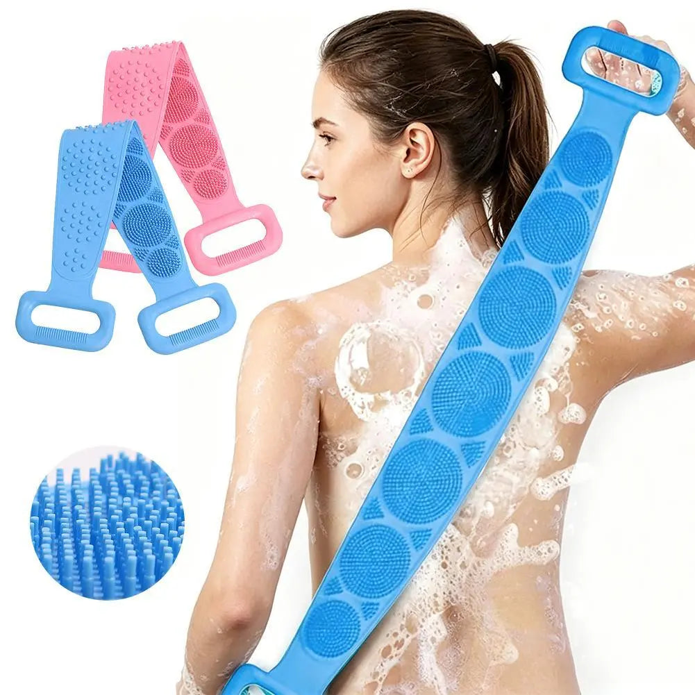 GlideScrub™ — Double-Sided, Head-to-Toe Clean